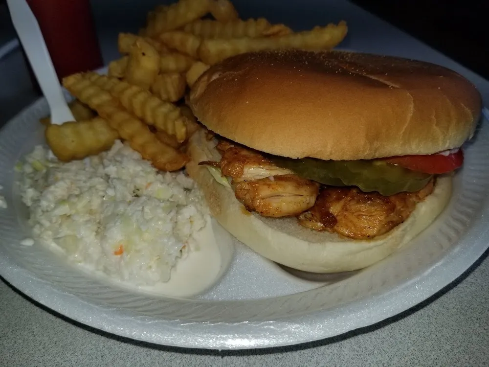 Grilled Chicken Sandwich Plate