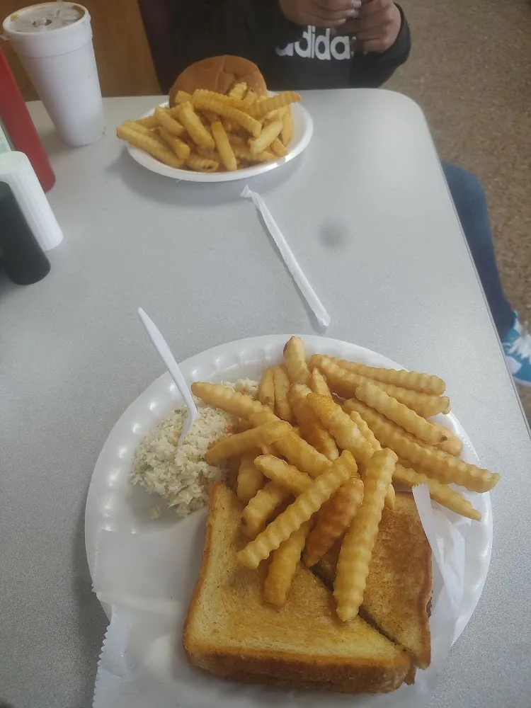 Patty Melt N Cheeseburger Plate